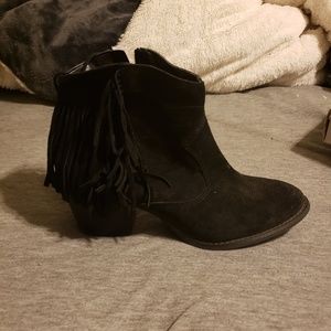 Marc Fisher leather cowboy boots